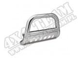 Bull Bar, 4 Inch, Stainless Steel; 07-10 GM Pickup