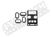 Zestaw deski rozdzielczej Carbon 07-10 Jeep JK Wrangler 