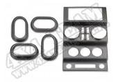 Zestaw deski rozdzielczej Carbon 07-10 Jeep 4 drzwiowy JK Wrangler