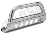 Bull Bar, 3 Inch, Stainless Steel; 2011 GMC 2500/3500 Pickup