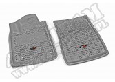Dywaniki, przód, szare, 12-14 Toyota Sequoia/Tundra