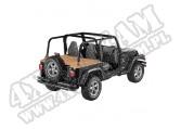 Tylna osłona przestrzeni ładunkowej Duster Spice 97-02 Jeep Wrangler z plandeką Supertop