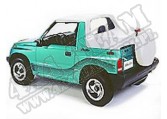 Tylna osłona przestrzeni ładunkowej Duster Biały 95-98 Geo Tracker i Suzuki Sidekick