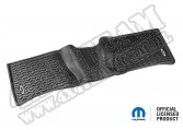 Dywaniki tył z logo Jeep, czarne, 99-04 Jeep Grand Cherokee (WJ)