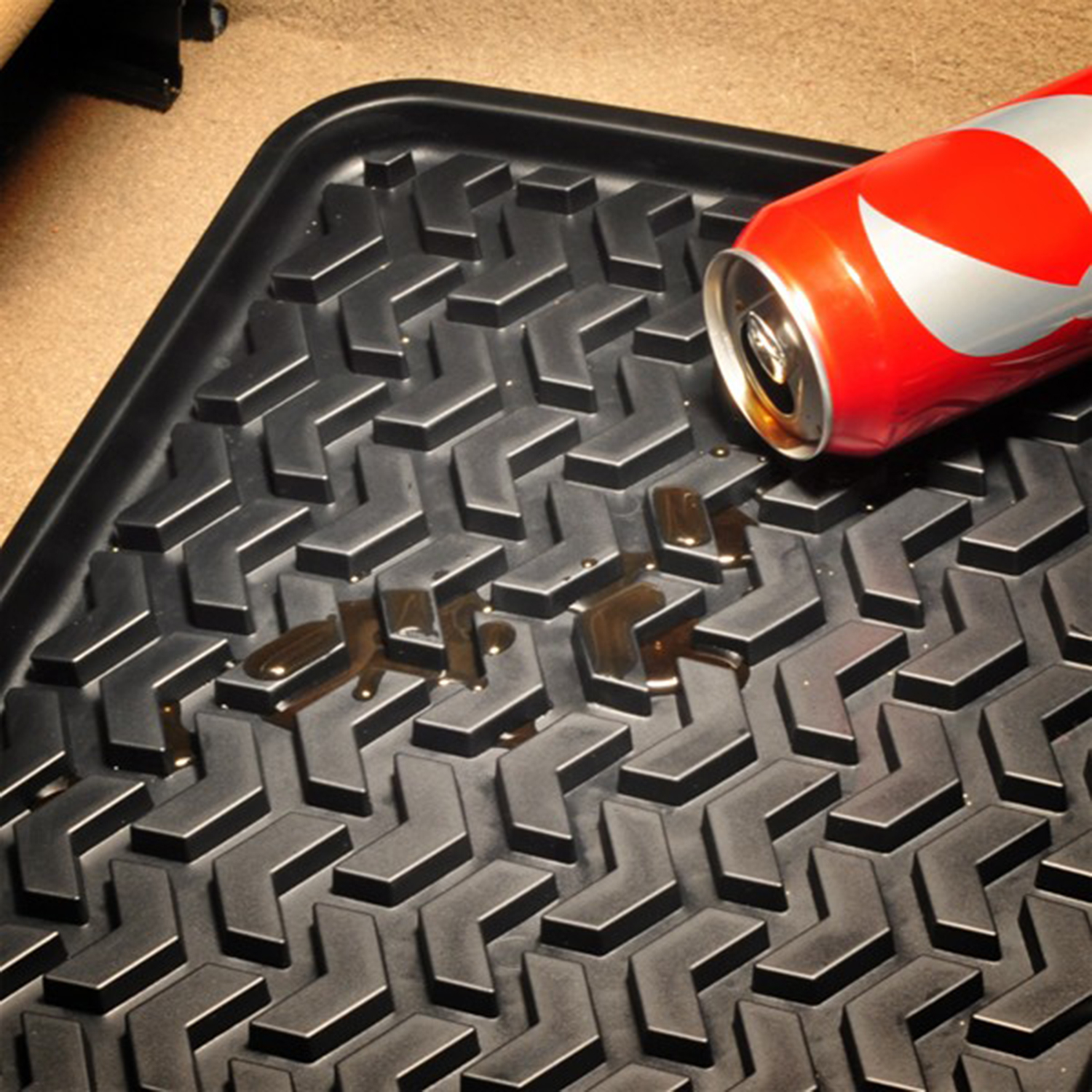 Floor Liner, Front; Black, 1999-2004 Jeep Grand Cherokee WJ  - 6