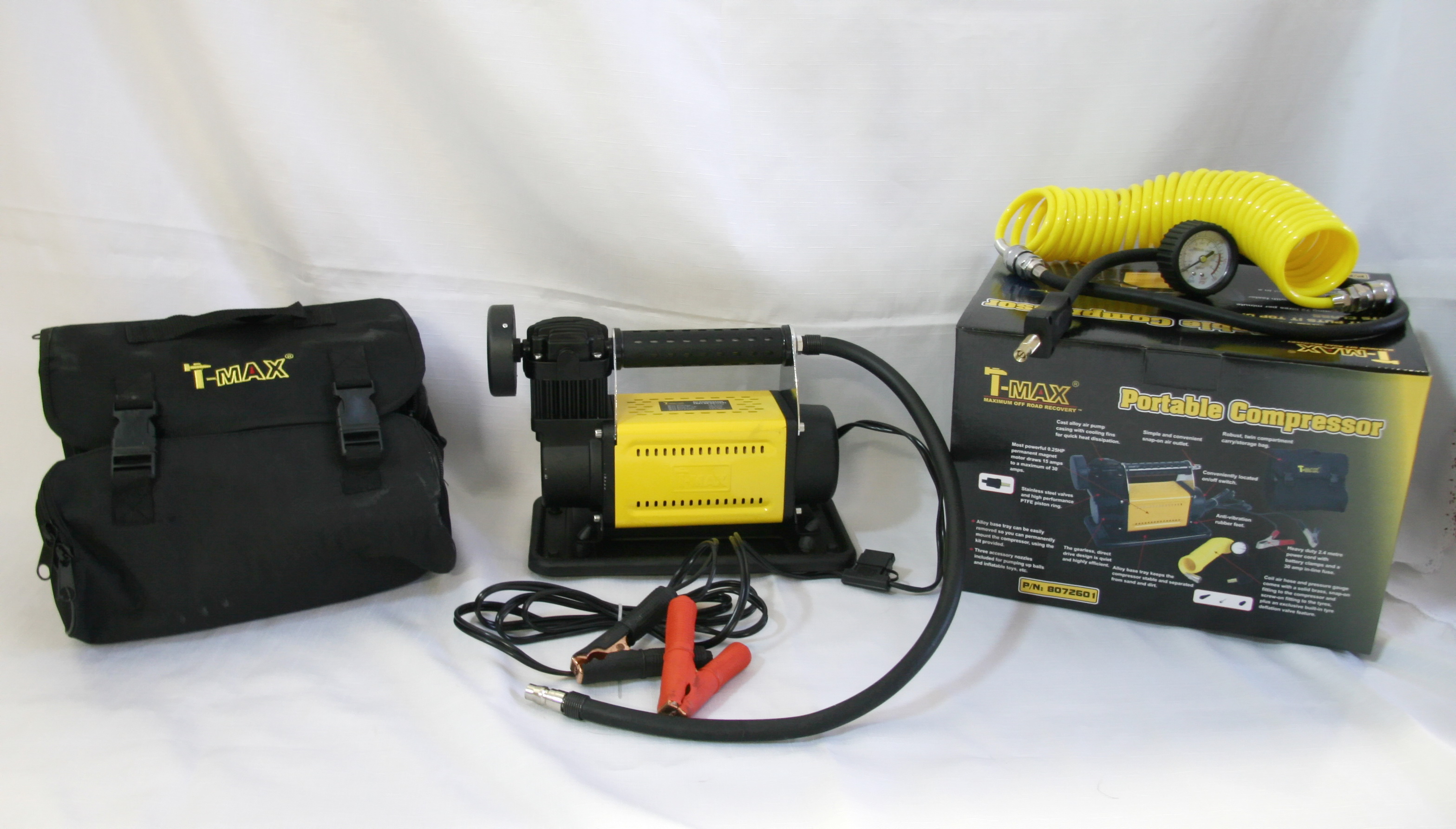 Portable single piston compressor small - 3